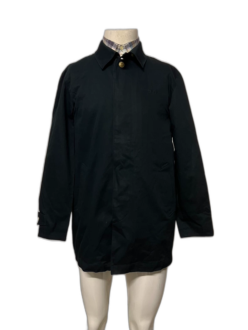 Vintage Dior Black Jacket with Gold Button