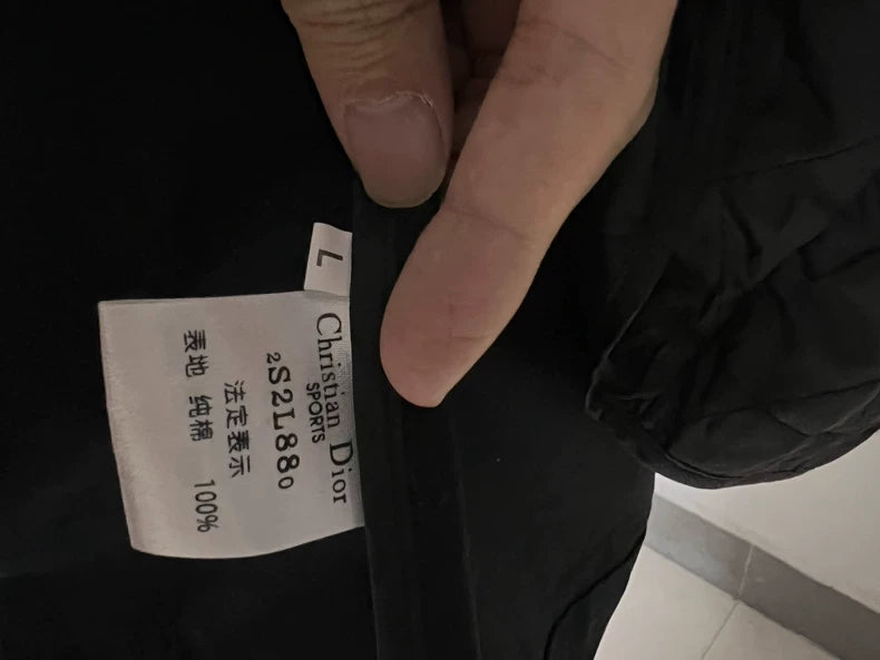 Vintage Dior Black Jacket with Gold Button