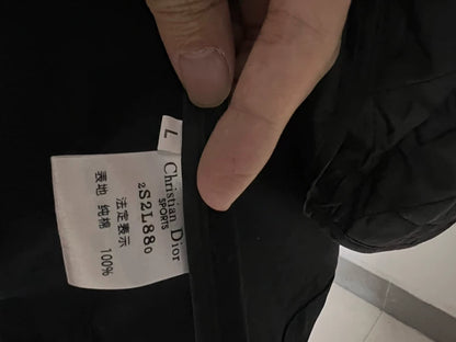 Vintage Dior Black Jacket with Gold Button