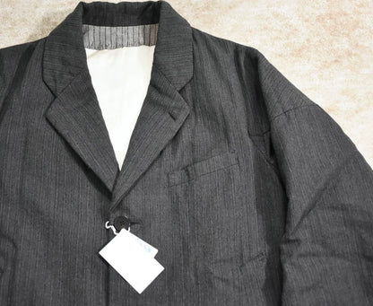 Visvim Galen Wool Jacket Herringbone Charcoal