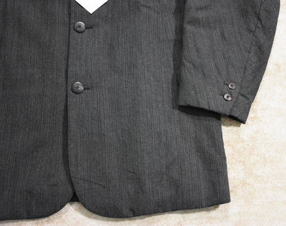 Visvim Galen Wool Jacket Herringbone Charcoal