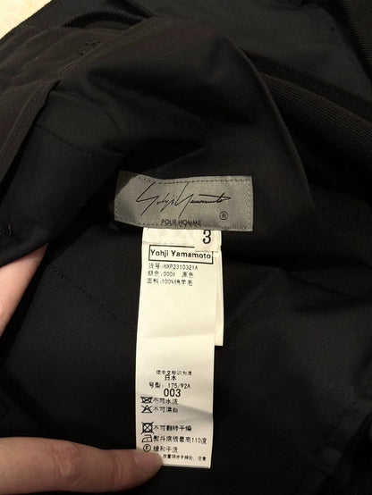 Yohji Yamamoto Men's Wool Pants 3