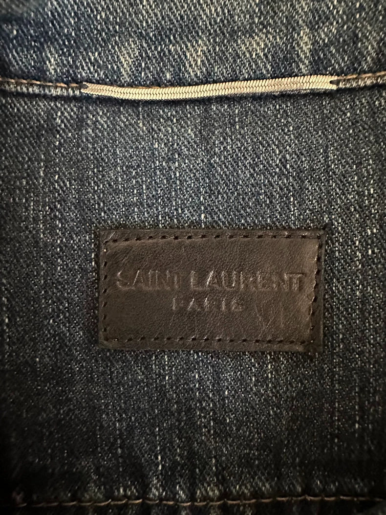 SAINT LAURENT Limited Shark Denim Jacket