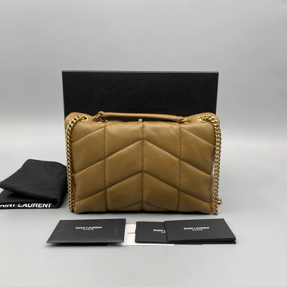 YSL Loulou Puffer Chain Bag