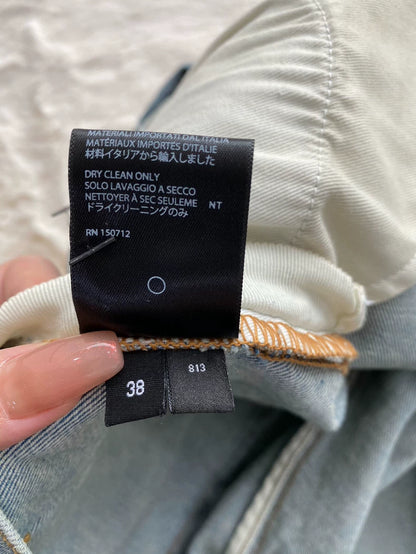 Amiri Distressed Denim Pants with Patches