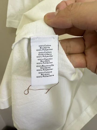 Hermes White Short Sleeve Shirt