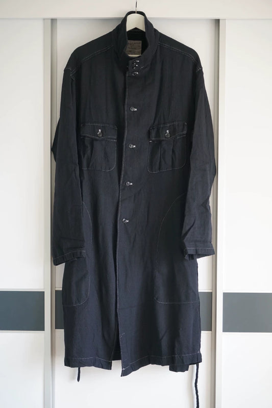Yohji Yamamoto 17AW Wool Belted Coat
