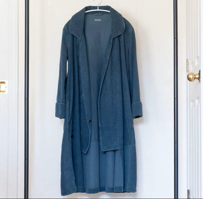 Kapital Peacock Blue Corduroy Coat