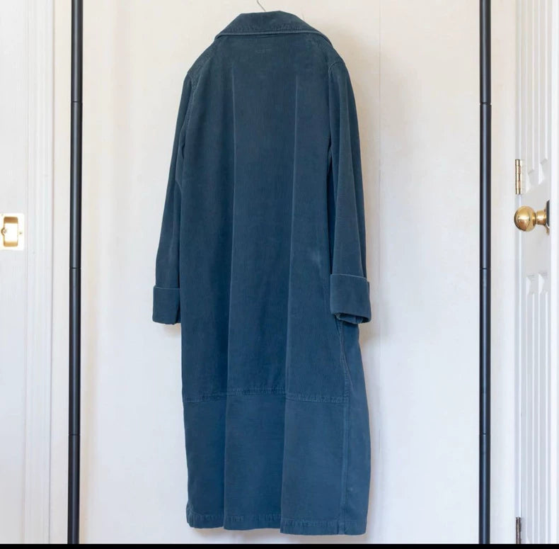 Kapital Peacock Blue Corduroy Coat