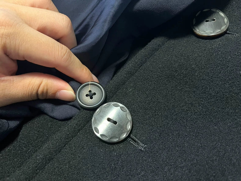 Yohji Yamamoto 2002aw Detachable Leopard Collar Jacket