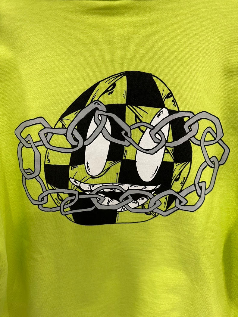 Chrome Hearts Mattyboy Fluorescent Green Hoodie