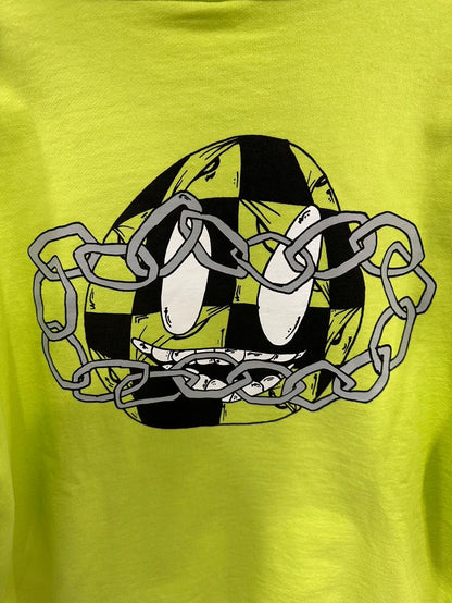 Chrome Hearts Mattyboy Fluorescent Green Hoodie