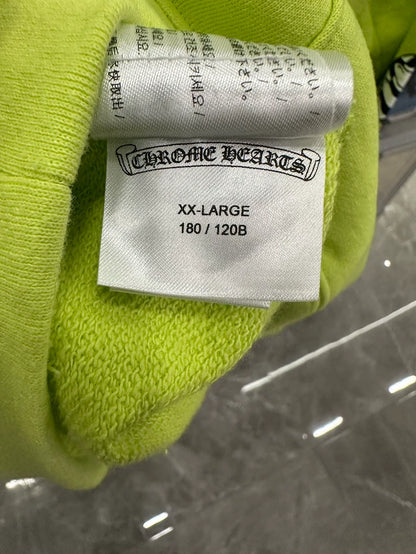 Chrome Hearts Mattyboy Fluorescent Green Hoodie