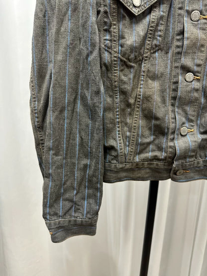 Comme des Garçons Homme Striped Denim Jacket