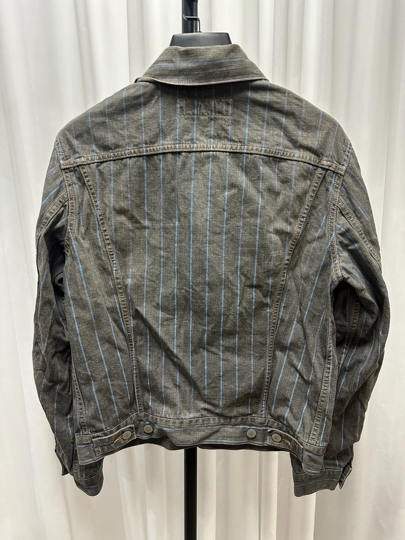 Comme des Garçons Homme Striped Denim Jacket