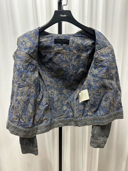 Comme des Garçons Homme Striped Denim Jacket