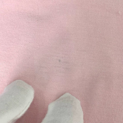 Pink Louis Vuitton Logo Cotton T-Shirt