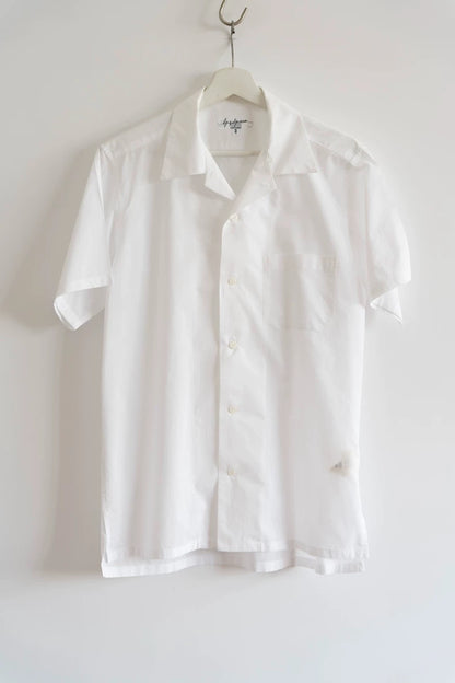 Short Sleeve Cuban Collar Shirt