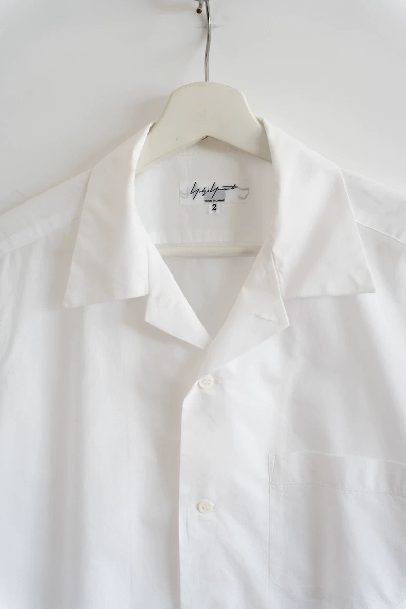 Short Sleeve Cuban Collar Shirt