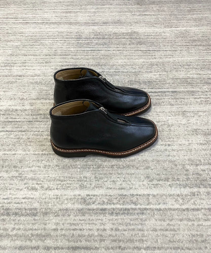 Lemaire Black Zipped Ankle Boots-zp