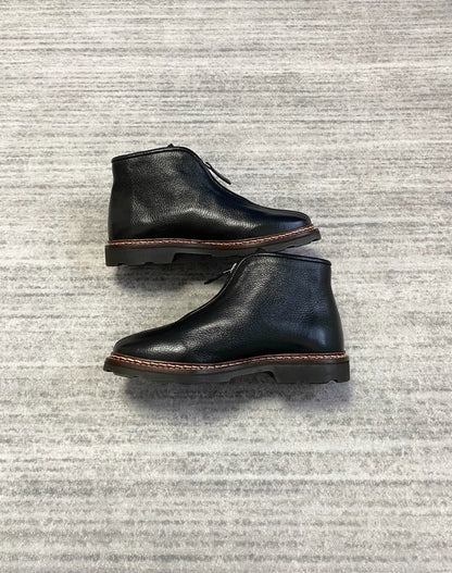 Lemaire Black Zipped Ankle Boots-zp