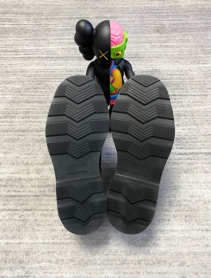 Lemaire Black Zipped Ankle Boots-zp