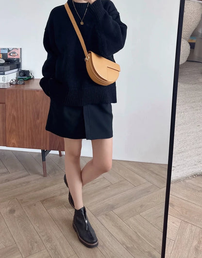 Lemaire Black Zipped Ankle Boots-zp