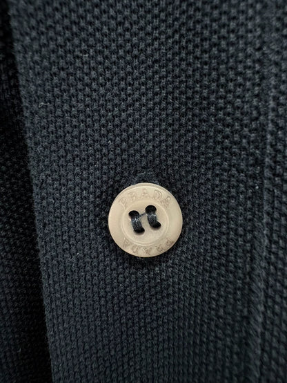 Prada Navy Blue Polo Shirt Size L