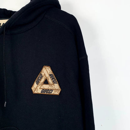 Gucci x Palace Black Hoodie