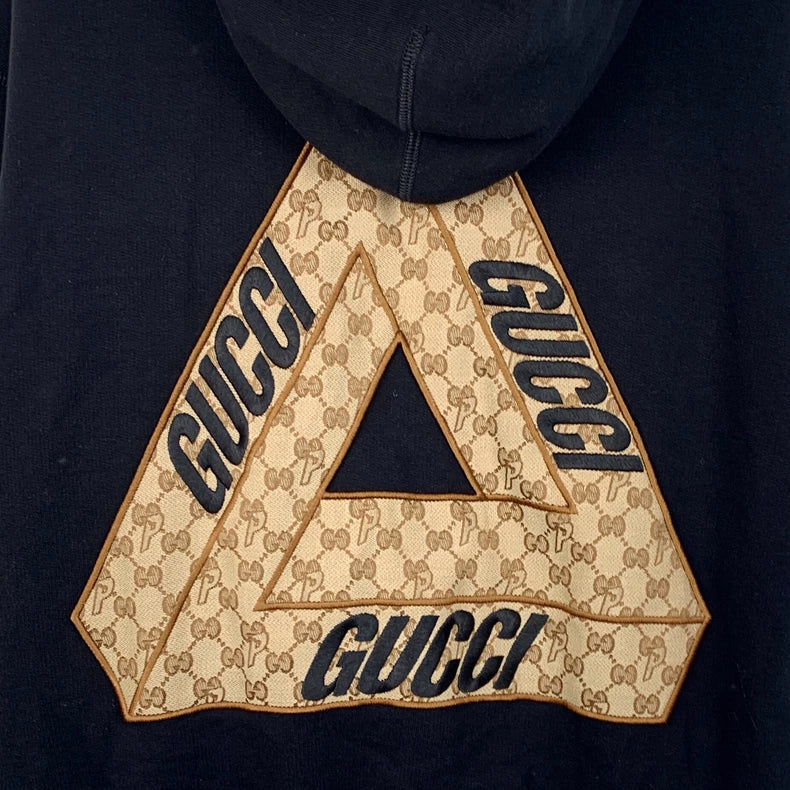 Gucci x Palace Black Hoodie