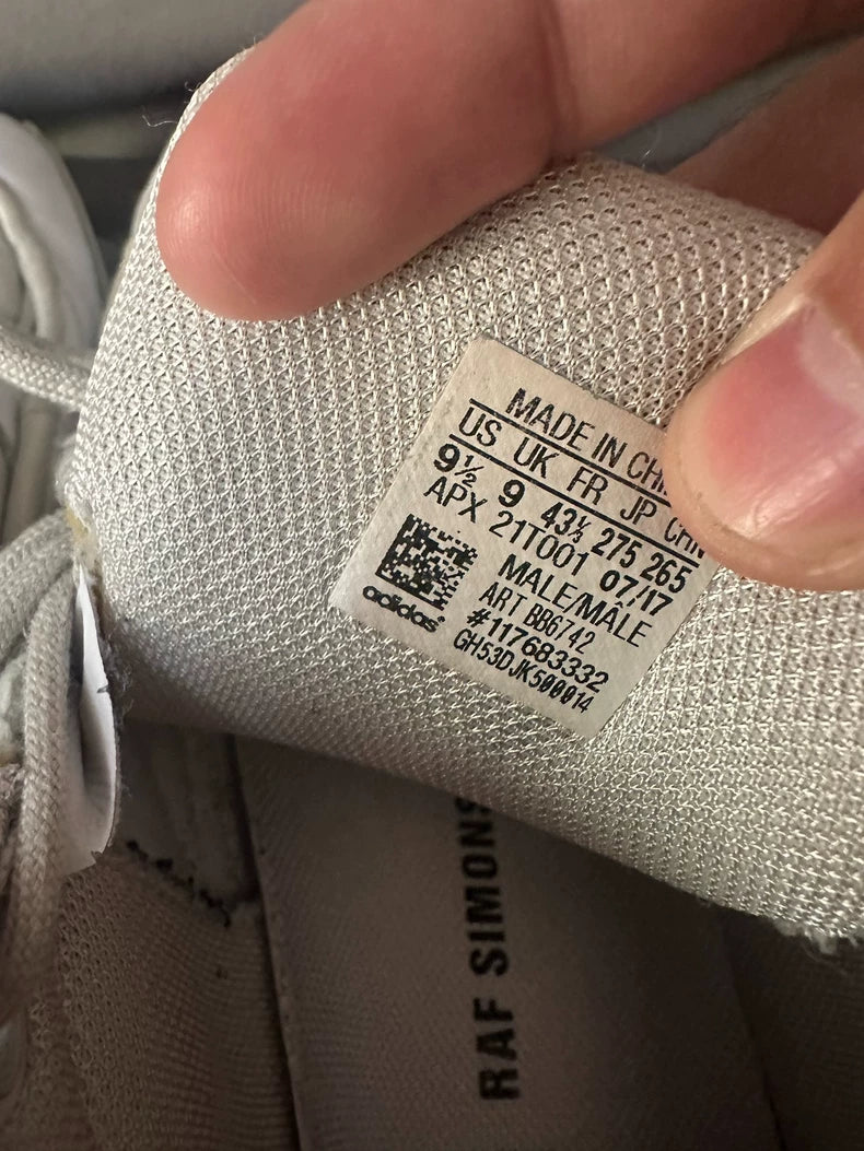 Raf Simons Ozweego White Sneakers-yf