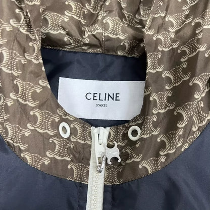 Celine Monogrammed Hooded Jacket for Men