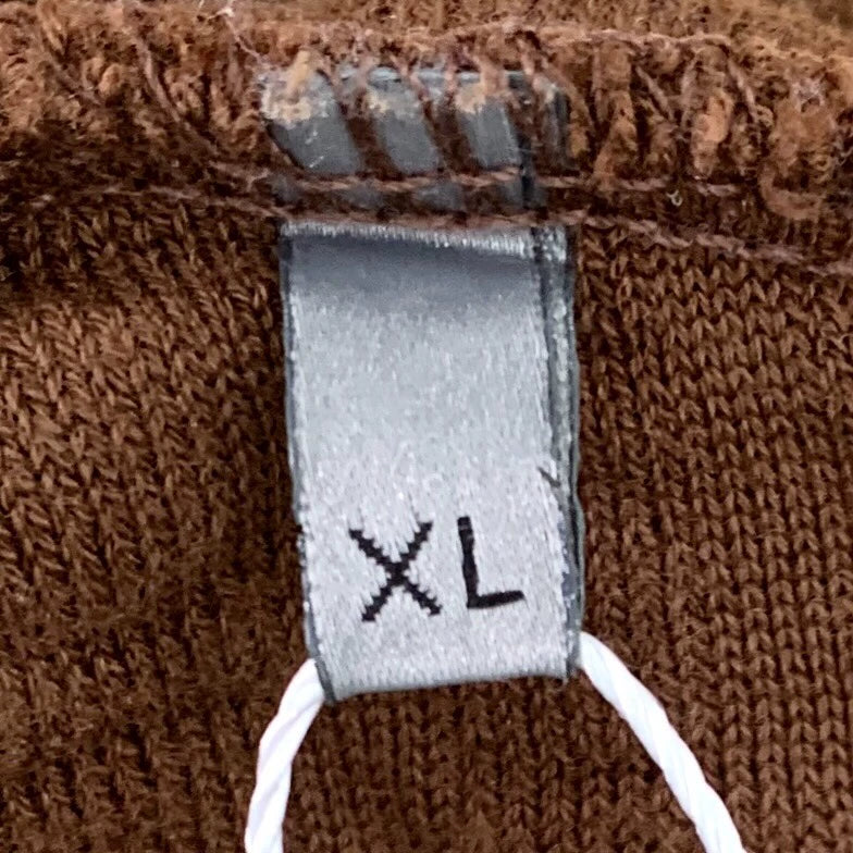 Brown Logo Printed Short Sleeve T-Shirt