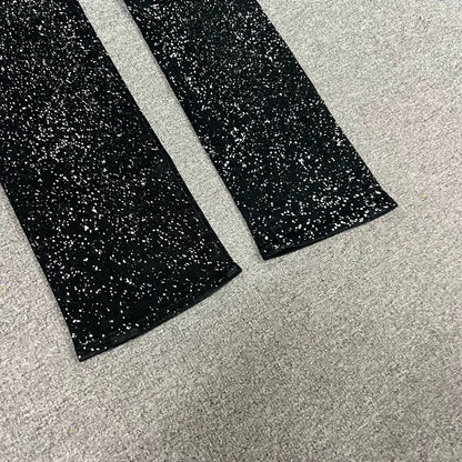 Balenciaga Sparkling Fitted Denim Pants