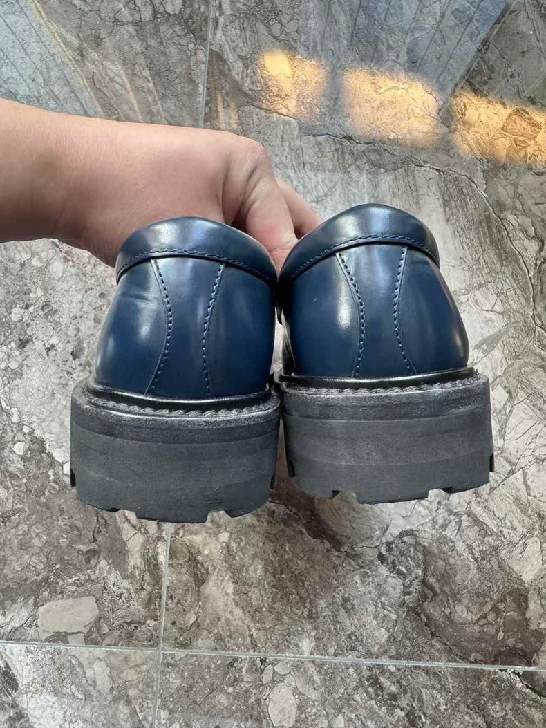 Celine Lock Closure Tassel Loafers