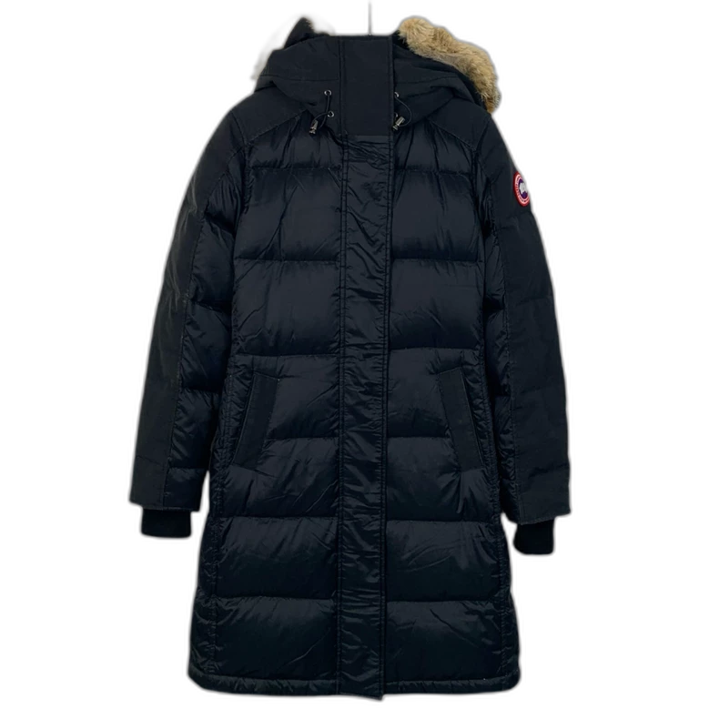 Canada Goose Black Hooded Down Jacket