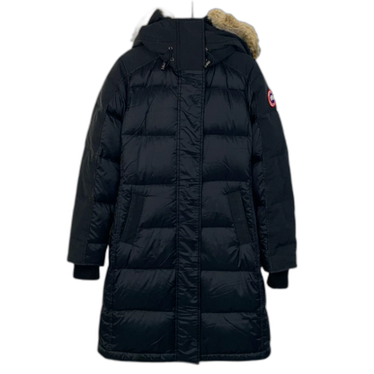 Canada Goose Black Hooded Down Jacket