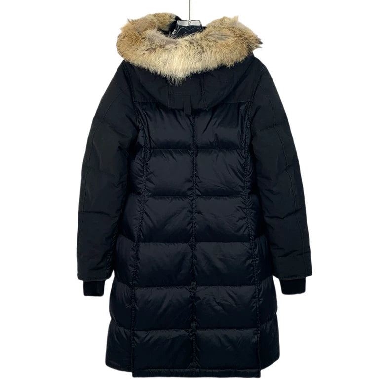 Canada Goose Black Hooded Down Jacket