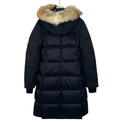 Canada Goose Black Hooded Down Jacket