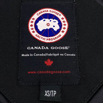 Canada Goose Black Hooded Down Jacket