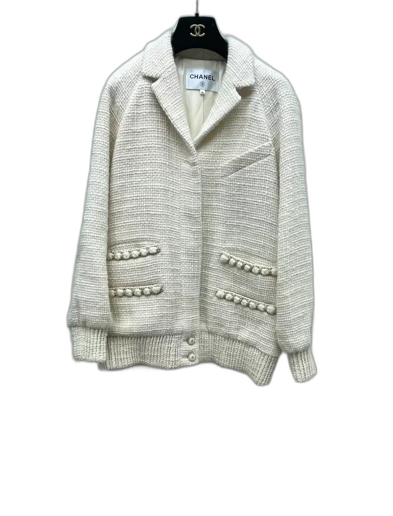 Chanel Woven Pocket Jacket