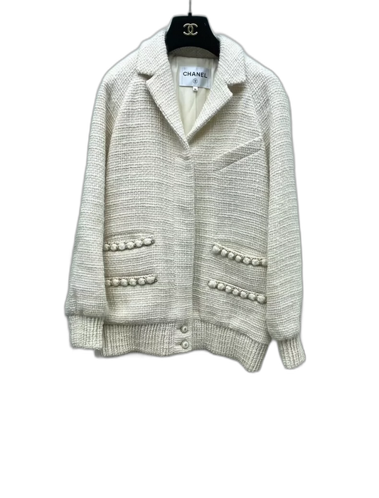 Chanel Woven Pocket Jacket