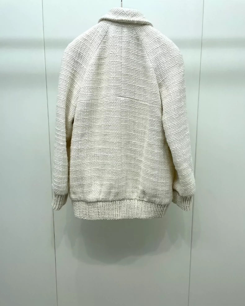 Chanel Woven Pocket Jacket