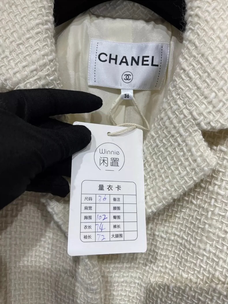 Chanel Woven Pocket Jacket