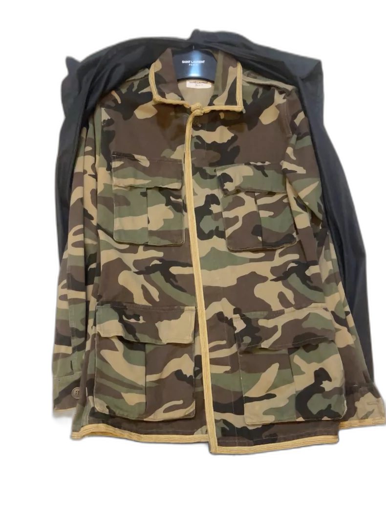 Saint Laurent Camouflage M65 Jacket