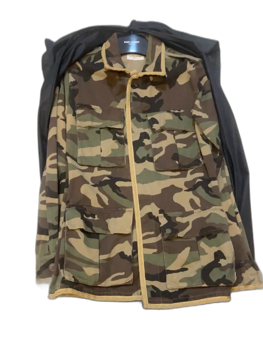 Saint Laurent Camouflage M65 Jacket