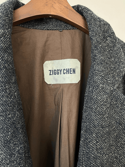 Ziggy Chen oversized wool coat - DMC