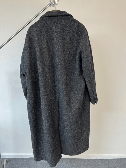 Ziggy Chen oversized wool coat - DMC