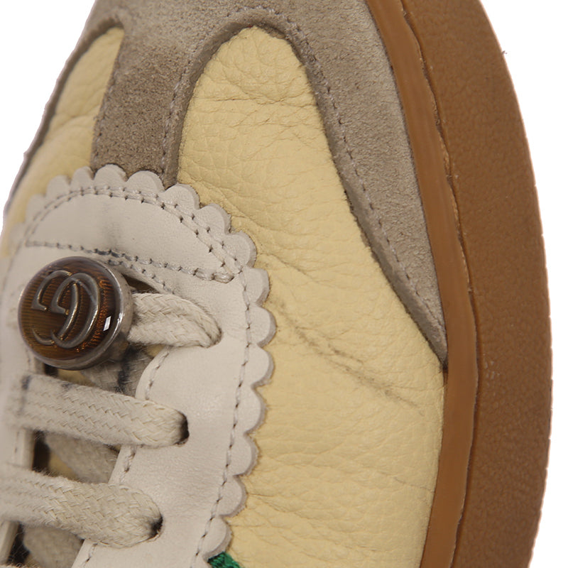 Gucci Leather and Suede Women's Sneakers 0079