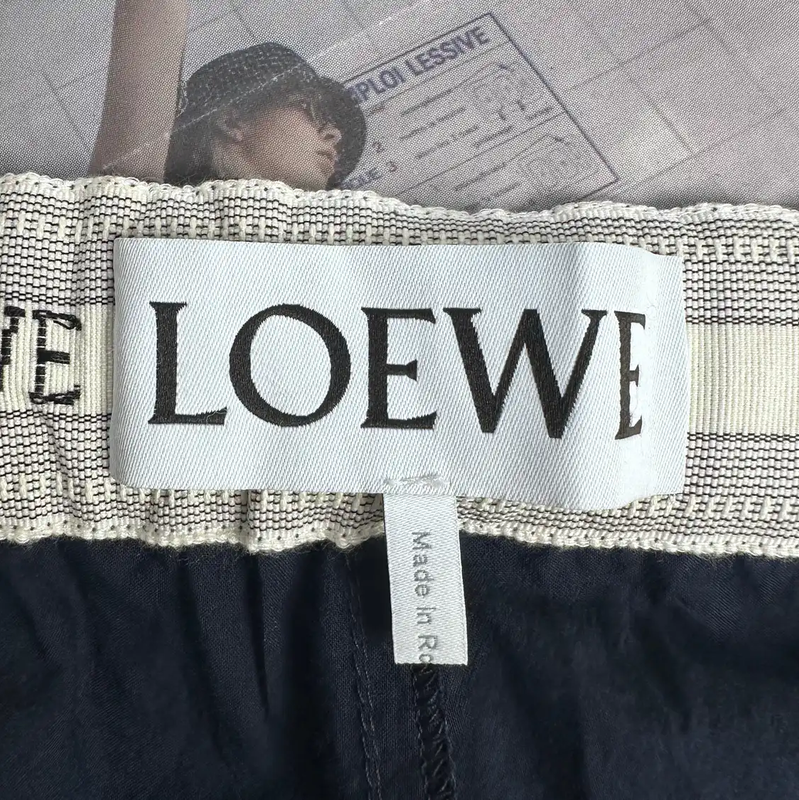 Loewe Casual Blue Men's Pants 0089
